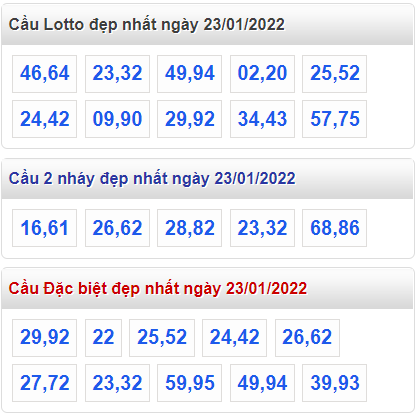 soi cau 247 cau dep nhat ngay 23-1-2022