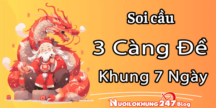 nuôi 3 cang de khung 7 ngay