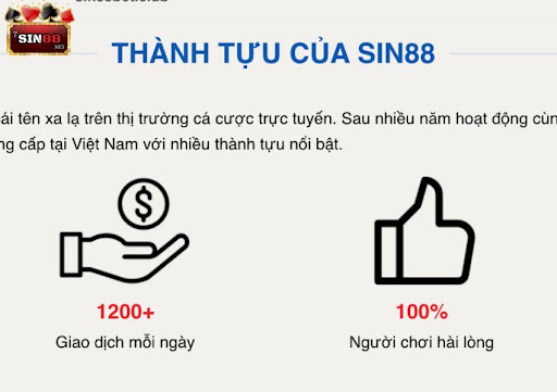 ứng dụng Sin88  
