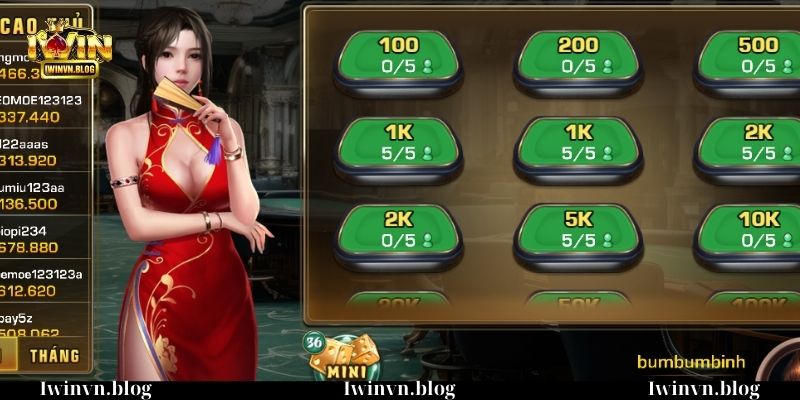 Game bài IWIN đổi thưởng online ăn tiền thật cực chất