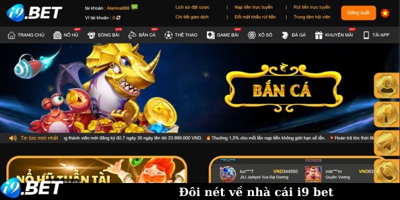 Tìm hiểu tất cả về i9 bet – Điều gì tạo nên sức hút có 102?