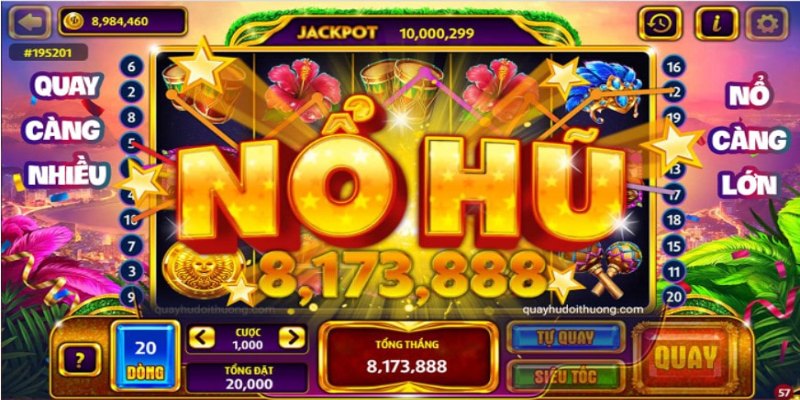 Bí quyết chơi quay hũ 888B săn Jackpot khủng từ A-Z