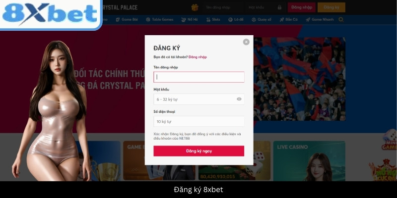 8xbet – Đăng Ký Ngay Để Vừa Giải Trí Vừa Nhận Thưởng Lớn
