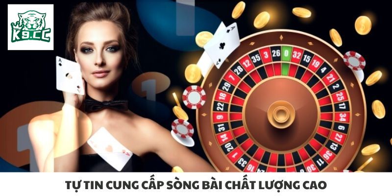 Sân chơi live casino đậm chất quốc tế, đỉnh cao tại K9 CC 