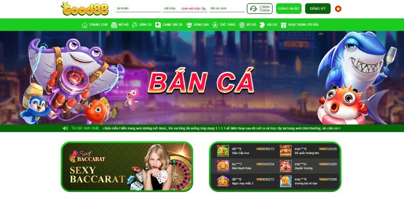 GOOD88 – Nhà cái uy tín hàng đầu trên thị trường hiện nay