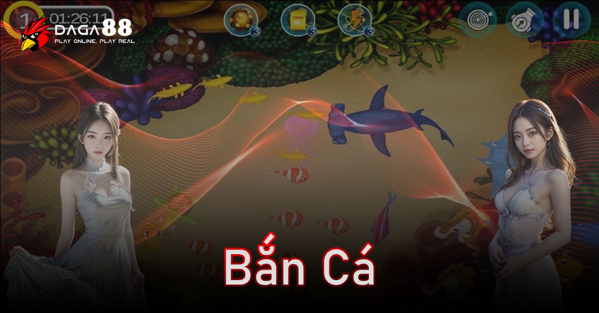 Bắn cá DAGA88 – Trò chơi giải trí hấp dẫn tại nhà cái